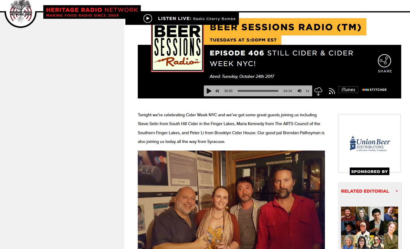 Beer Sessions Radio Still Cider pic