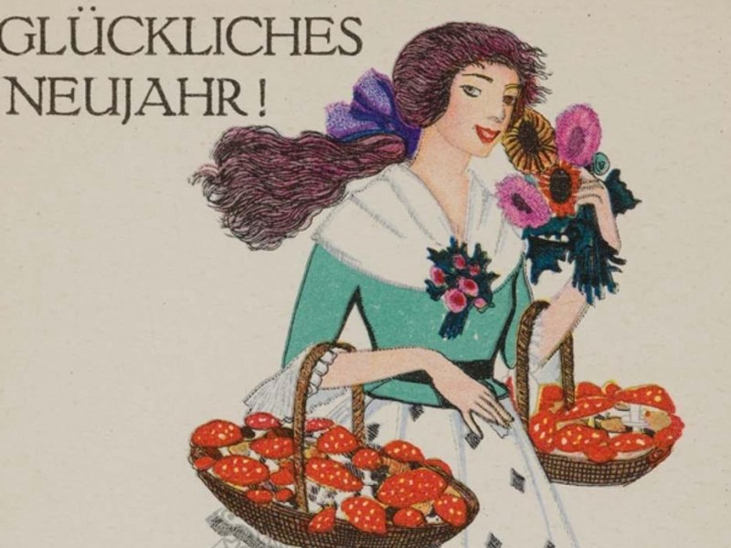 Christmas Mushrooms… A Visual&nbsp;Motif?