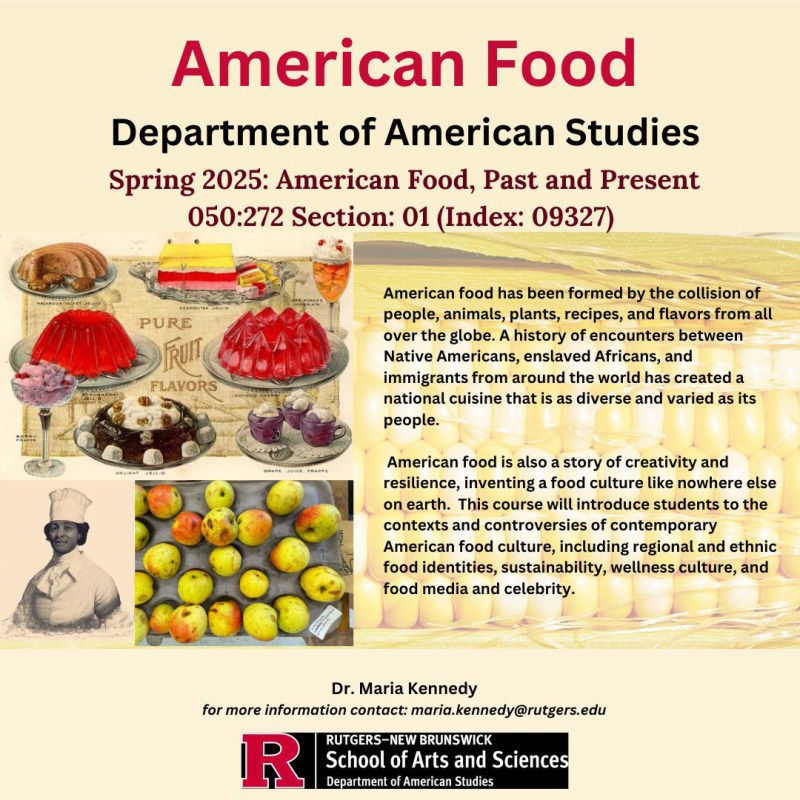American Food Course&nbsp;2025