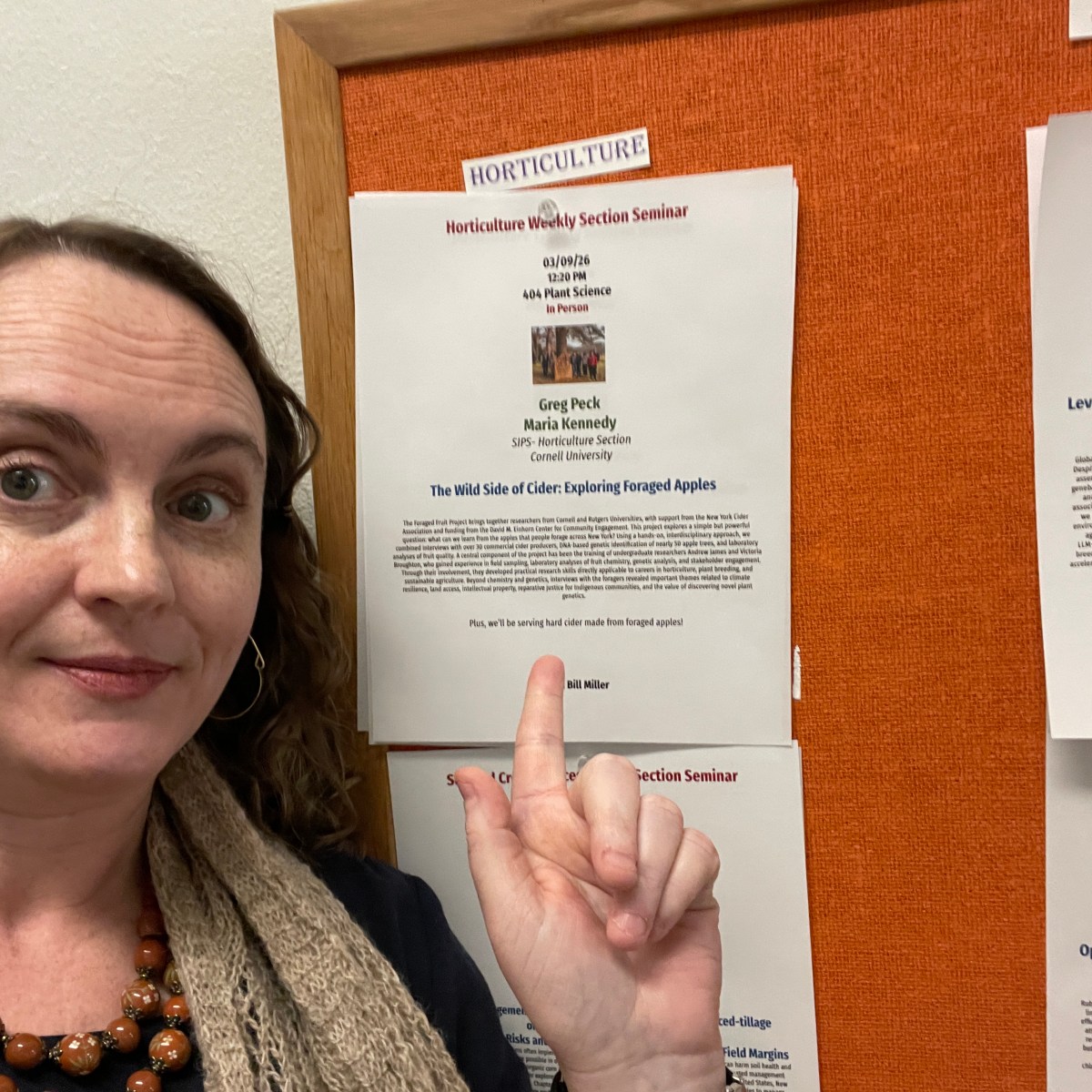 Hort Seminar Video: “The Wild Side of Cider” Foraged Fruit Project, March&nbsp;2026